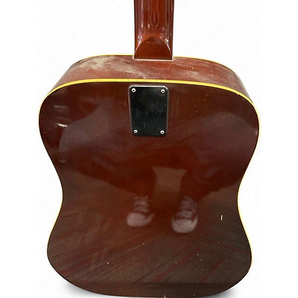 Vintage 1972 Epiphone ft145 Natural Acoustic Guitar