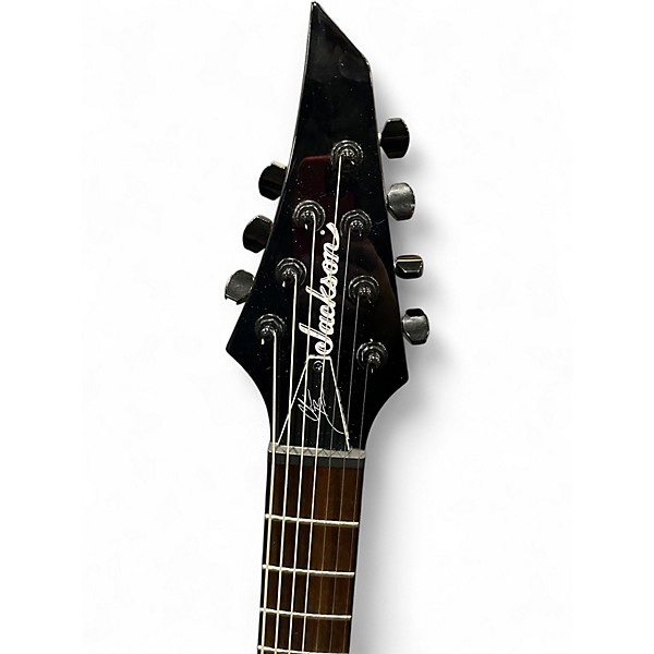 Used Jackson Chris Broderick Pro Series Solo 7 Black Solid Body Electric Guitar
