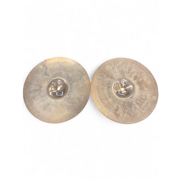 Used Zildjian 14in A Custom Hi Hat Pair Cymbal