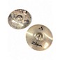 Used Zildjian 14in A Custom Hi Hat Pair Cymbal