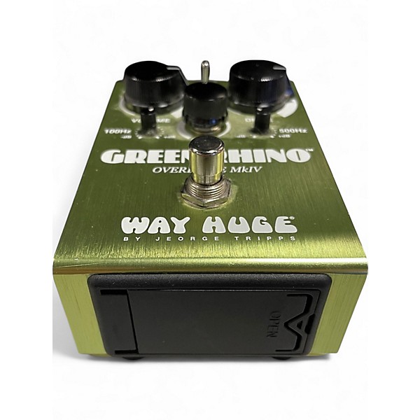 Used Way Huge Electronics WHE202 Green Rhino Overdrive Effect Pedal