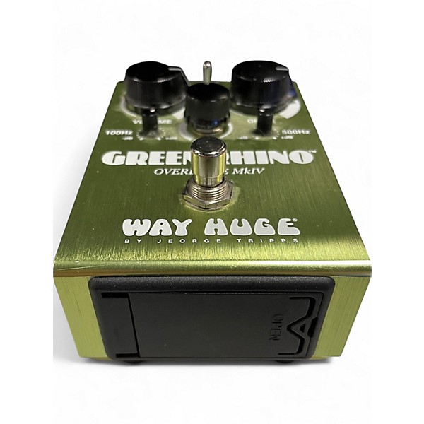Used Way Huge Electronics WHE202 Green Rhino Overdrive Effect Pedal