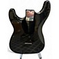 Used Custom Build Bound Double Cut 2 Tone Sunburst Solid Body Electric Guitar