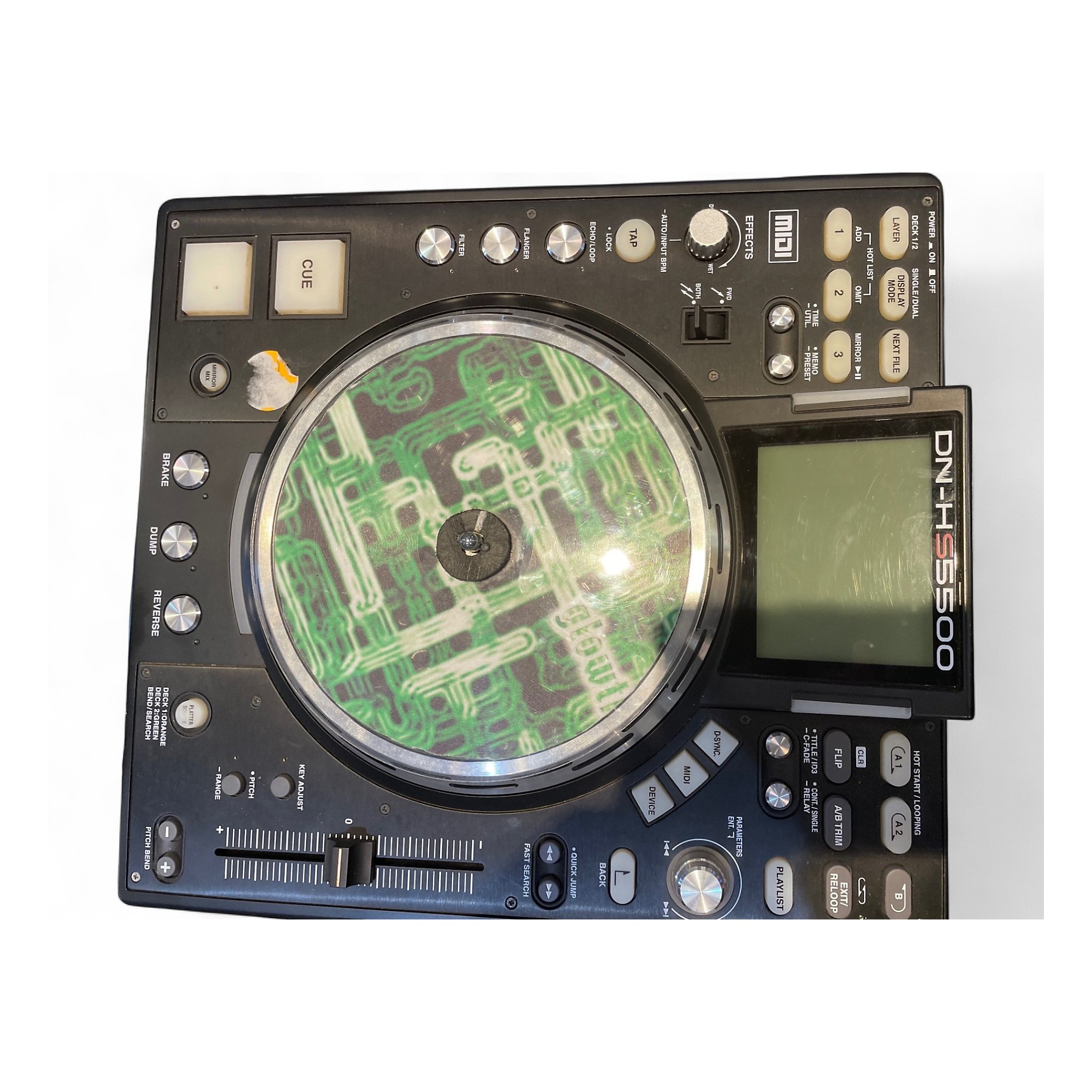 ✨美品✨　DENON DN-HS5500 Denon DN-HS5500 DJ Media Player Turntable and Controller with