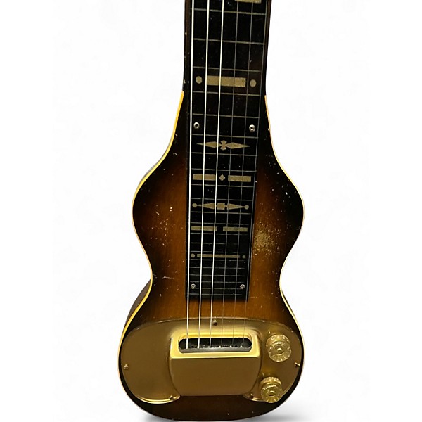 Vintage 1950s Gibson BR-6 3 Color Sunburst Lap Steel