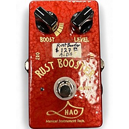Used Hao RUST BOOSTER Effect Pedal