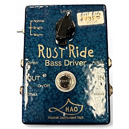 Used Hao RUST RIDER Bass Effect Pedal