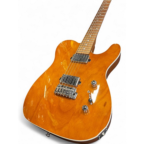 Used Schecter Guitar Research PT VAN NUYS Natural Solid Body Electric Guitar