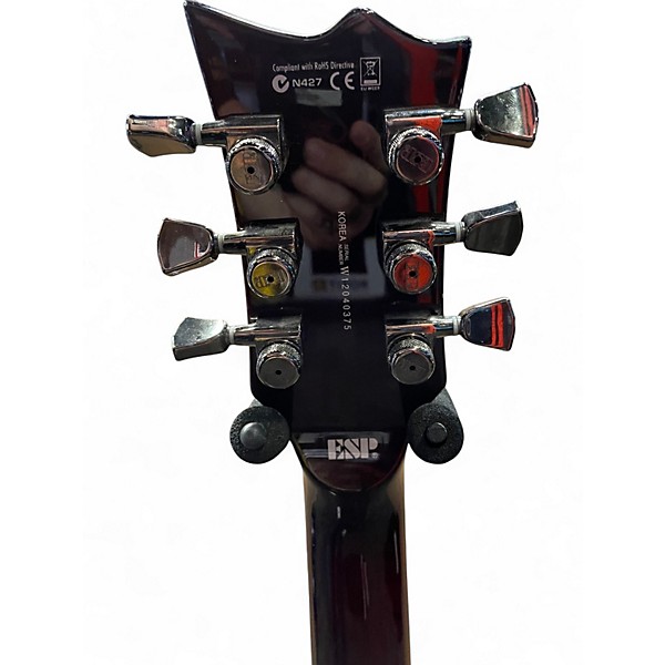 Used ESP LTD EC1000 Deluxe Black Cherry Solid Body Electric Guitar