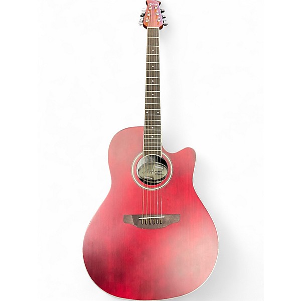 Used Applause ab24-2s Dakota Red Acoustic Electric Guitar