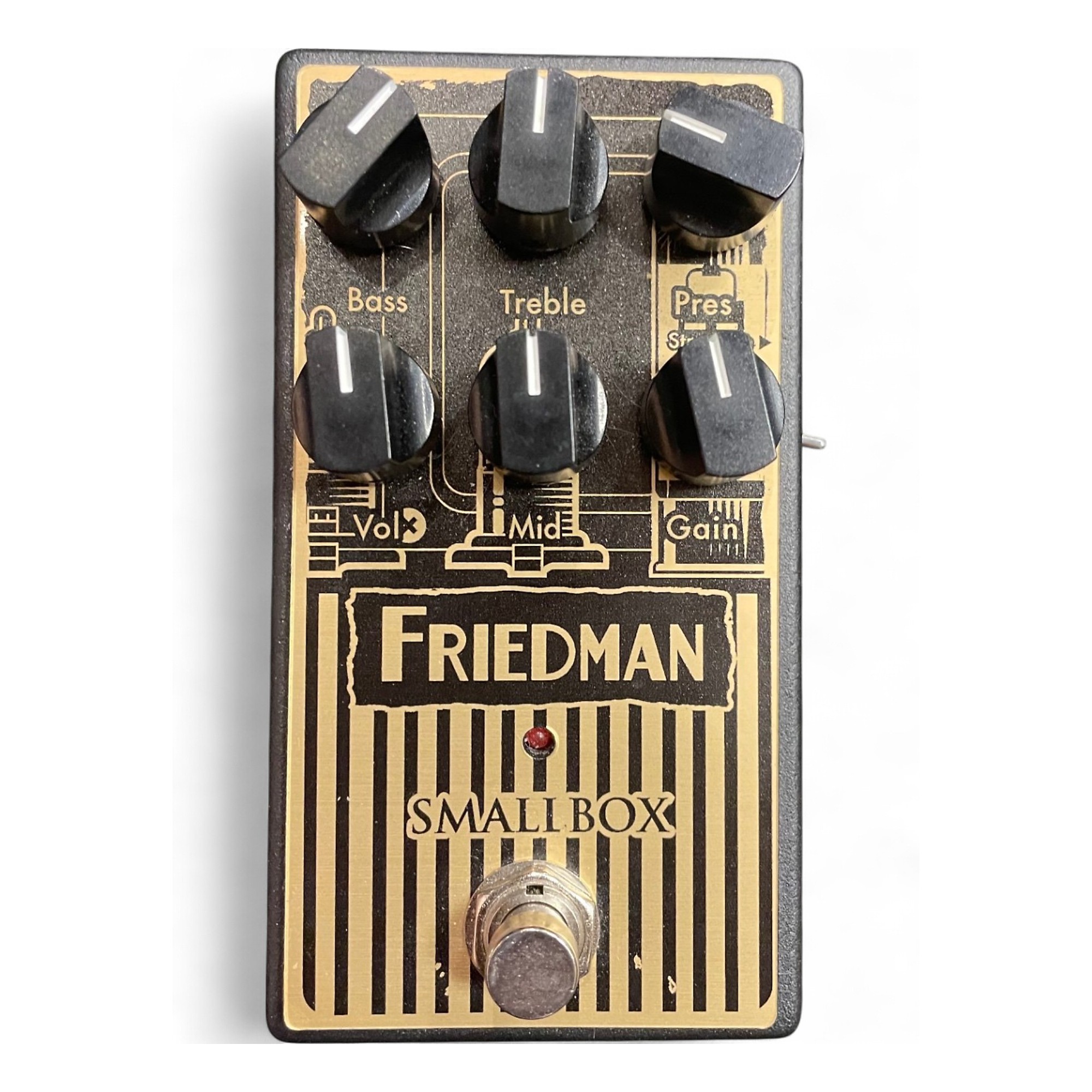 Amazon.com: Friedman Smallbox Overdrive Pedal (SMALLBOXPEDAL