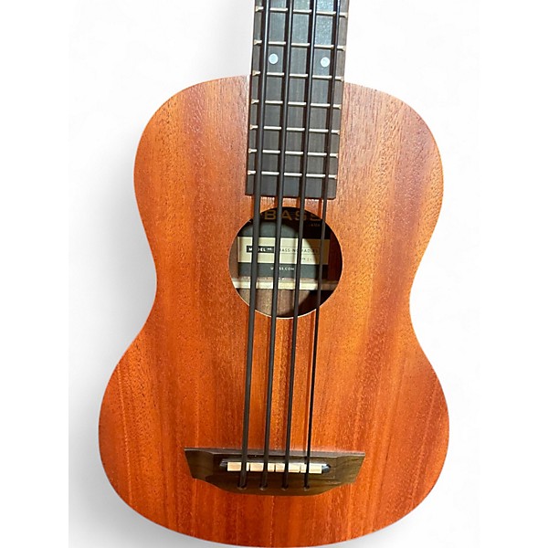 Used Kala Ubass Bass Mahogany Ukulele