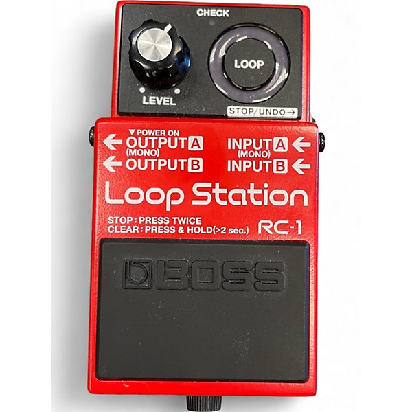 Used BOSS RC1 Loop Station Pedal