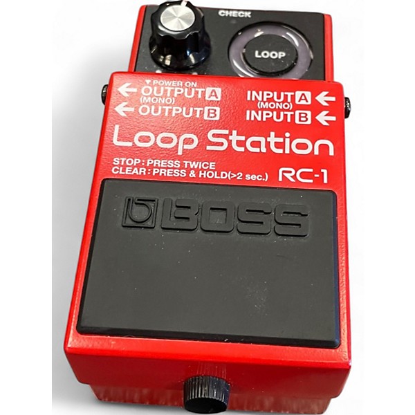Used BOSS RC1 Loop Station Pedal
