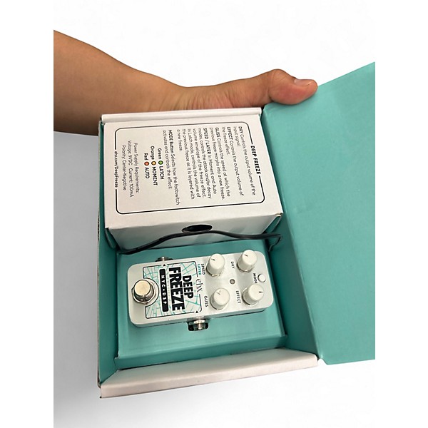 Used Electro-Harmonix Deep Freeze Sound Retainer Effect Pedal
