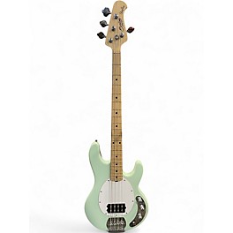 Used Sterling by Music Man SUB series Stingray Surf Green Electric Bass Guitar