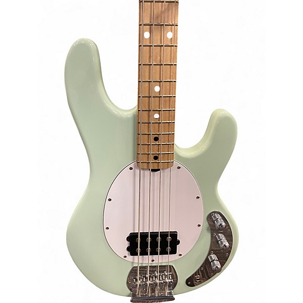 Used Sterling by Music Man SUB series Stingray Surf Green Electric Bass Guitar