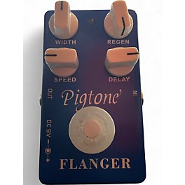 Used Flanger pigtone Effect Pedal