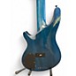 Used Schecter Guitar Research 5c gt BLUE Electric Bass Guitar