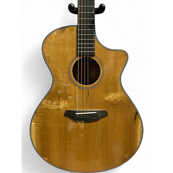 Used Breedlove Oregon Concerto CE Natural Acoustic Guitar