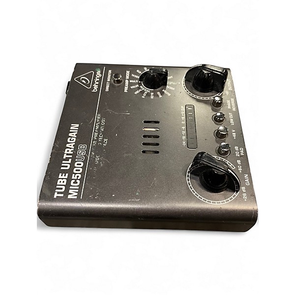 Used 2010s Behringer TUBE ULTRAGAIN MIC500USB Effect Processor