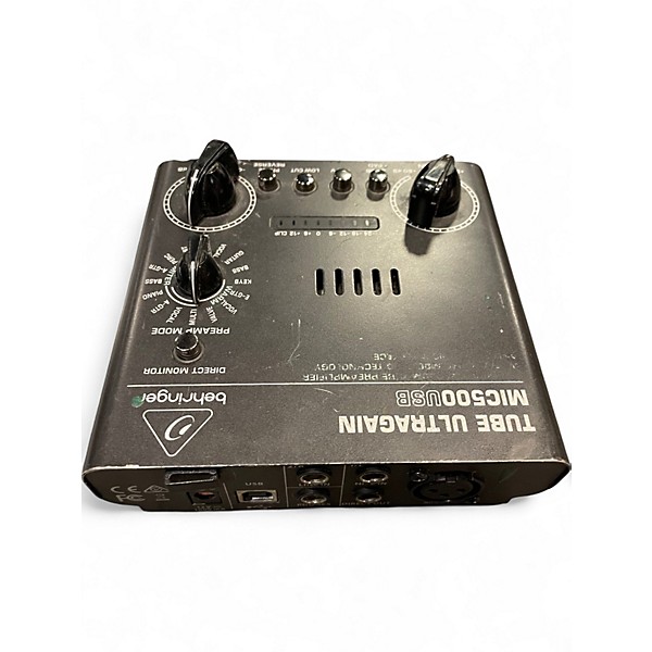 Used 2010s Behringer TUBE ULTRAGAIN MIC500USB Effect Processor
