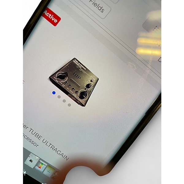 Used 2010s Behringer TUBE ULTRAGAIN MIC500USB Effect Processor