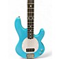 Used Sterling by Music Man Intro Series Stingray Blue Electric Bass Guitar