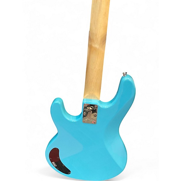 Used Sterling by Music Man Intro Series Stingray Blue Electric Bass Guitar