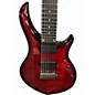 Used Sterling by Music Man MAJESTY  Chrome Red Solid Body Electric Guitar