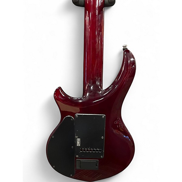 Used Sterling by Music Man MAJESTY  Chrome Red Solid Body Electric Guitar