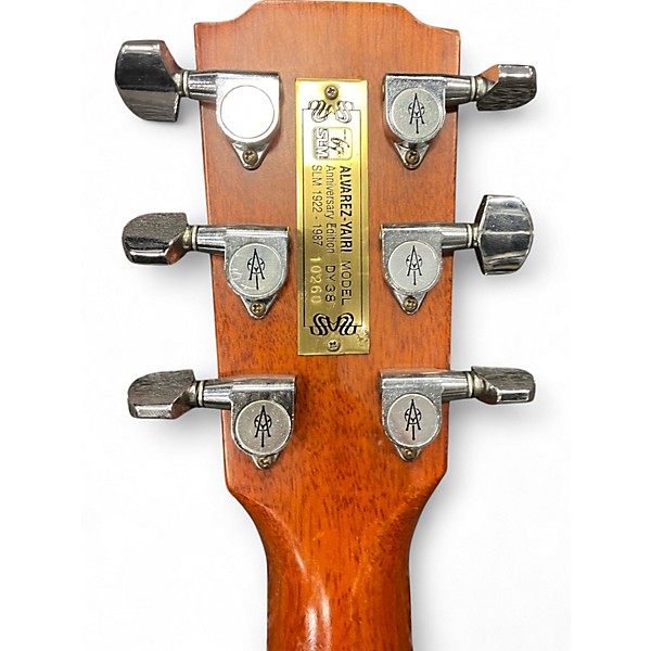Vintage 1987 Alvarez Yairi DY38 Natural Acoustic Guitar