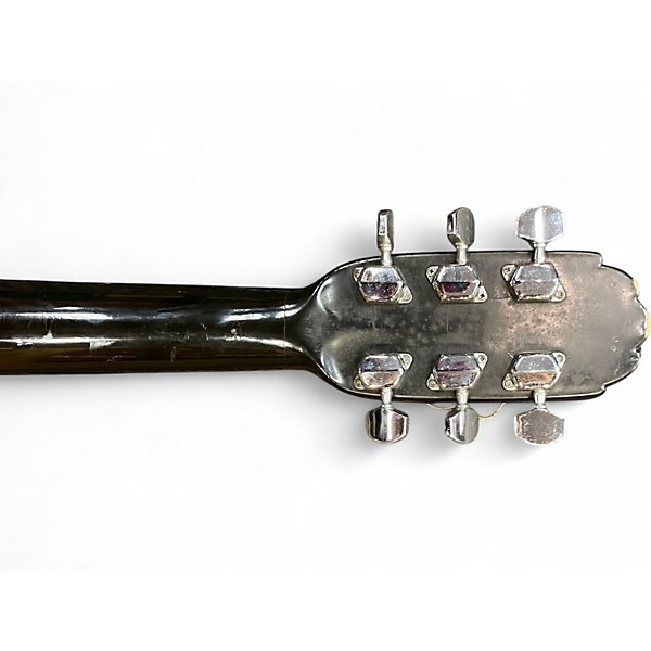 Used Applause Roundbody Maroon Acoustic Guitar