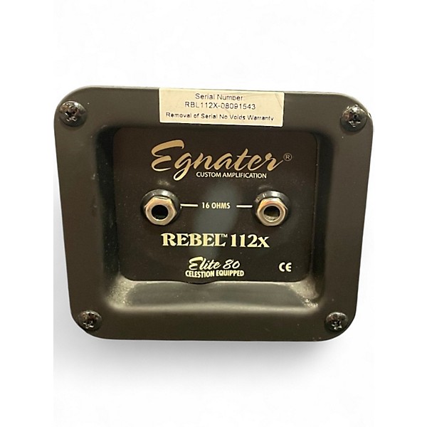 Used Egnater Rebel 112X 1x12 Guitar Cabinet