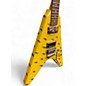 Used Kramer VANGAURD Yellow Solid Body Electric Guitar