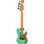 Used Fender  VINTERA 50s Seafoam Green Electric Bass Guitar thumbnail