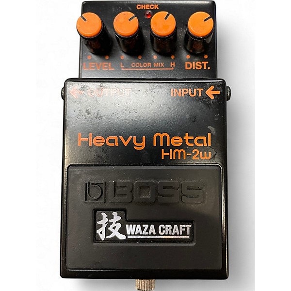 Used BOSS HM-2w Effect Pedal
