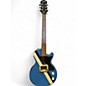 Used Epiphone Les Paul Junior Blue Solid Body Electric Guitar thumbnail