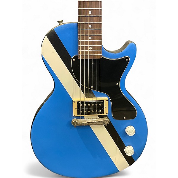 Used Epiphone Les Paul Junior Blue Solid Body Electric