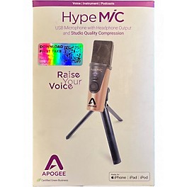 Used Apogee hype mic Recording Microphone Pack