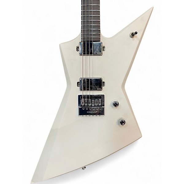 Used Solar Guitars Type E1.6 Vinter Pearl White Solid Body Electric Guitar