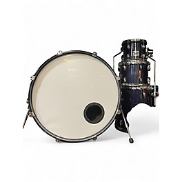 Used Yamaha 4 Piece Stage Custom Blue Drum Kit