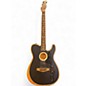 Used Fender Acoustasonic Player Telecaster Black Acoustic Electric Guitar thumbnail