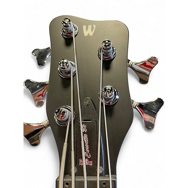 Used RockBass by Warwick CORVETTE $$ Candy Red Burst Electric Bass Guitar