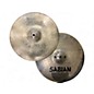 Used SABIAN 14in HH Fusion Hi Hat Pair Cymbal thumbnail
