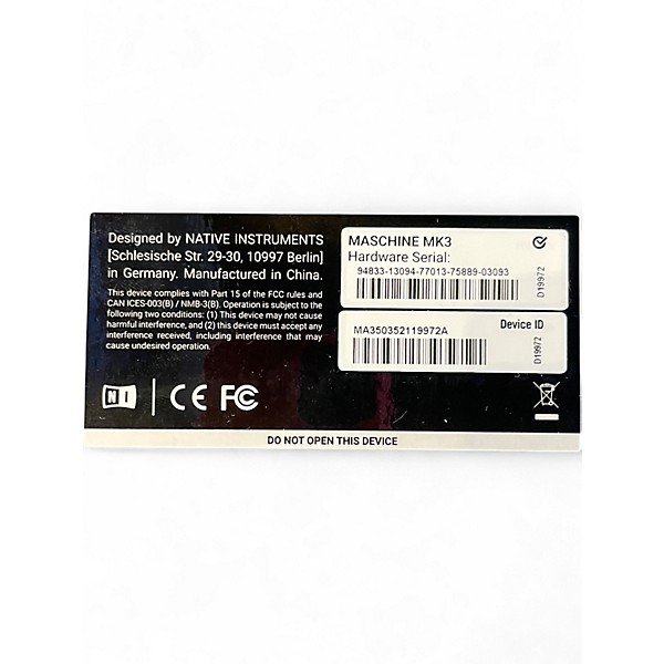 MASCHINE MK3-Native Instruments ID付属 Used Native Instruments Maschine MK3 MIDI Controller