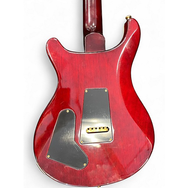 Used PRS Wood Library Custom 22 Semi Hollow 10 Top Sunburst Hollow Body Electric Guitar