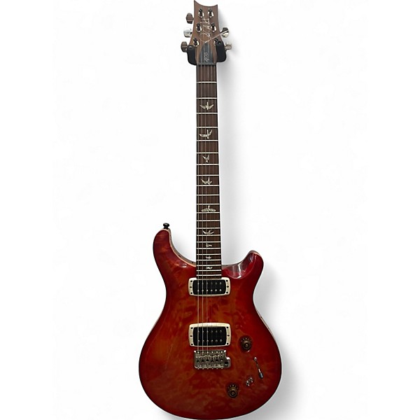 Used PRS 408 ORANGE BLOODBURST QUILT Solid Body Electric Guitar
