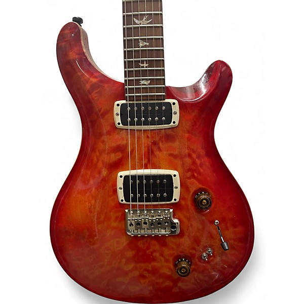 Used PRS 408 ORANGE BLOODBURST QUILT Solid Body Electric Guitar