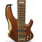 Used ESP LTD D6 6 String Natural Electric Bass Guitar